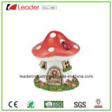 New Miniature Fairy Garden Mushroom with Windows Doors Cottage House Statue for Lawn Decoration