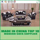 Chesterfield Style Office Genuine Leather Sofa Set