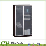 hydraulic Hinge Frosted Full Glass Storage Cabinet Glass Filing Cabinet