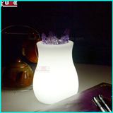 LED Christmas Gift Decoration 7 Color Change LED Table Vase