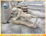 Stone Hand Carved Tiger Statue Life Size