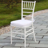 White Plastic Resin Chiavari Chair
