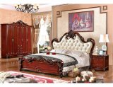 China Factory Luxury French Style Bedroom Furniture Set (A6007)
