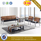 Hot Sale Office Furniture Teak PU Leather Sofa (HX-CS096)