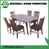 7PC Oak Wood Modern Furniture Dining Table Furniture Set