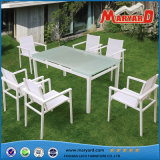 Wholesale Garden Furniture with Extending Dining Table and Sling Chairs