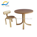 Kindergarden Furniture Baby Products Wooden Table with Chairs