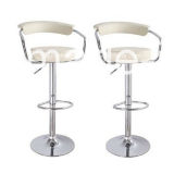 PU Leather Barstools Chair Adjustable Counter Swivel Pub New
