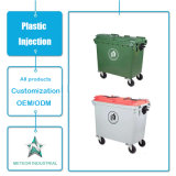 Customized Plastic Injection Moulding Products Outdoor Industrial Hospital Medical Plastic Dustbin