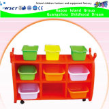 Cheap Price Kindergarten Furniture Plastic Toy Collection Cabinet (HB-04004)
