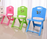 Outdoor Furniture Folding Colorful Children Plastic Chair with Cartoon Pattern