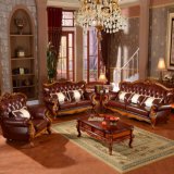 Living Room Leather Sofa Set for Home Furniture (992M)