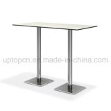 Wholesale Double Stainless Steel Legs High Bar Table (SP-BT674)