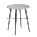 Modern Four Leg Table with Stone for Restaurant Furniture (SP-RT579)