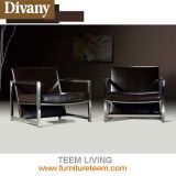 Modern Living Room Furniture Fabric Leather Sofa Chair