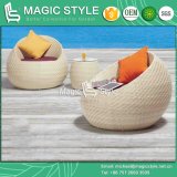 High Quality Weaving Daybed Patio Wicker Daybed Leisure Sun Bed (Magic Style)