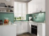 High Gloss White Kitchen Cabinet for Home