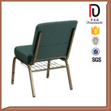 Soft Fabric and Strong Stackable Metal Church Chair (BR-J012)