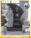 Granite Blessed Virgin Mary Statue Monument
