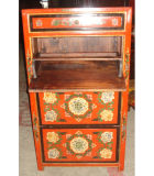 Chinese Antique Painted Shoe Cabinet Lwb387