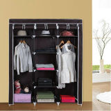 Modern Simple Wardrobe Household Fabric Folding Cloth Ward Storage Assembly King Size Reinforcement Combination Simple Wardrobe (FW-35H)