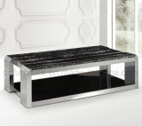 Stainless Steel Mirrored Coffee Table for Modern Furniture
