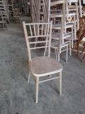Cheap Beechwood Limewash Chiavari Chairs with Seat Pads
