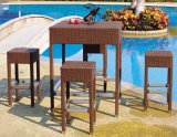 Garden Bar Furniture Outdoor Rattan Bar Stools and Table
