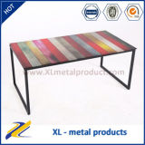 New Design Tempered Glass Print Coffee Table