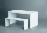 Unique Design Artificial Marble End Table