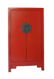 Chinese Antique Furniture Red Wooden Wardrobe Lwb509