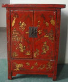 Chinese Antique Painted Cabinet Lwb811