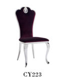Modern Elegant Furniture Stainless Steel King Throne Dining Chairs