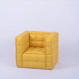 Small Size-High Quality PU Leather Sitting Room Sofas