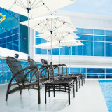 Good Appearance Antique Rattan Outdoor Furniture Pool Side Daybed
