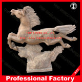 Horse Marble Sculpture Marble Statue for Garden Home Hotel Decoration