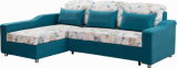 Multifunctional Fabric Corner Sofa Bed with Storage for Wholesales