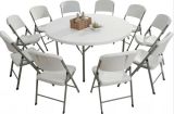 High Quality Plastic Round Folding Table