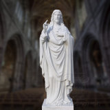 Marble Statue of Jesus with High Quality, Religious Statue Sculpture Jes-001