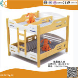 Kindergarten Children Wooden Double Beds