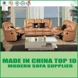 European Modern Recliner Sectional Leather Function Sofa for Living Room