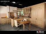 Welbom Customized Design Oak Solid Wood Kitchen Furniture