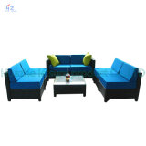 Wicker Sofa Outdoor Rattan Furniture Chair Table Wicker Furniture Rattan Furniture for Outdoor Furniture with Sofa Set
