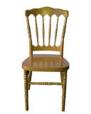 Gold Plastic Resin Napoleon Chair