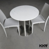 Modern Furniture 2 Person Acrylic Solid Surface Dining Table