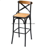 Industrial Metal Breakfast Kitchen Bar Stools Bar Height Chair (JY-H18)