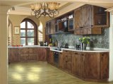 Black Walnut Solid Wood Custom Kitchen Cabinet Kitchen Cupboard