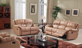 Hot Selling Living Room Furniture Leather Sofa Modern Leather Reclining Sofa