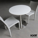 Solid Surface Round Dining Table with Chair
