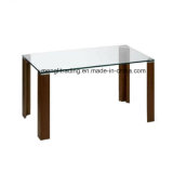 Cover PU Extra Long Temperd Glass Coffee Table